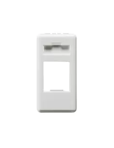 Gewiss leerer Behälter RJ45 Kategorie 5 UTP GW20270 System weiß